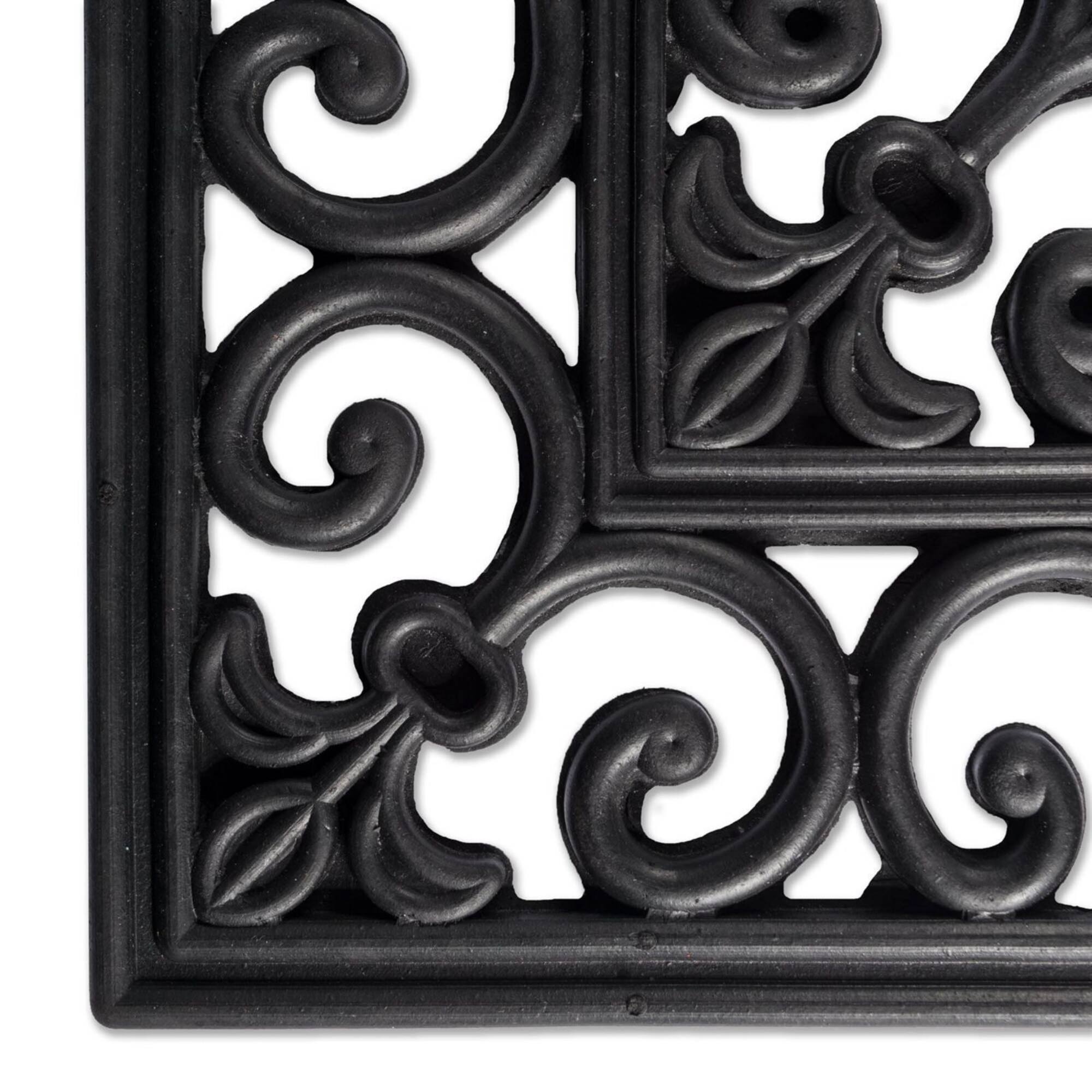 DII® Rubber Scroll Doormat